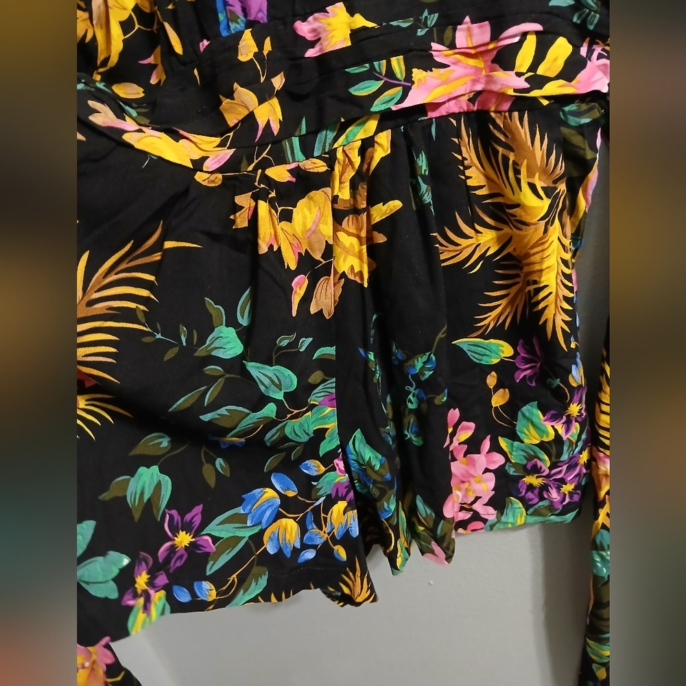 RACHEL Rachel Roy Floral Halter Neck Romper - Picture 5 of 16